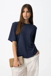 Granatowa bluzka Isla